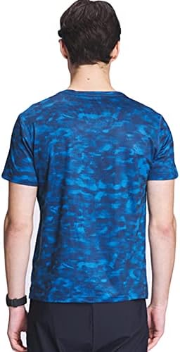 Маица за брзо сушење маица унисекс камо печатење влага за тренингот кошули плус големина на кратки ракави манчиња врвови