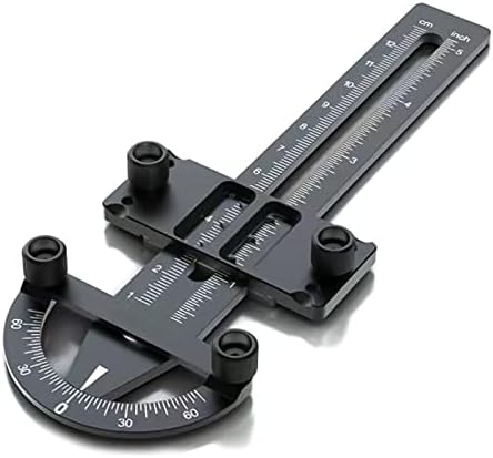 Алатка за мерење на алатката за мерење на балансот на алуминиумскиот модел Teckeen RC Aluminum Aluminum