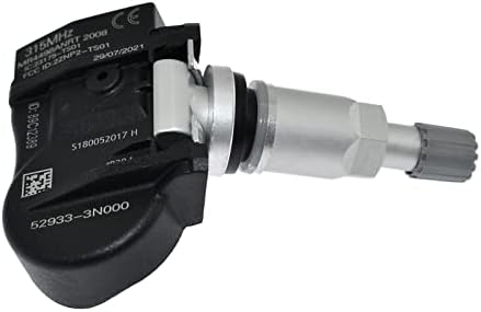 Систем за мониторинг на притисок на гумите Baixinde Препрограмиран сензор 1 Пакет 433MHz за Hyundai за замени на KIA #52933-2M550.52933-A5000