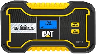 CAT Cbc10 Професионален Полнач За Батерии Од 10 Засилувачи/Одржувач На Батерии ЗА 6v/12v Оловни Киселински Батерии И 12v Литиумски Батерии