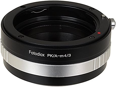 Fotodiox леќи адаптер за монтирање Pentax k AF леќи до MFT монтирање на огледална камера w/Контрола на отворот за контрола на отворот