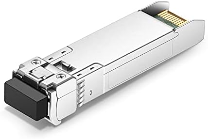 QSFPTEK 10GBASE-SR 10GBE модул, 10G SFP+ 850NM MMF DDM мултимод LC Ethernet Port Transceiver компатибилен со HPE J9150A, Ubiquiti, Mikrotik,