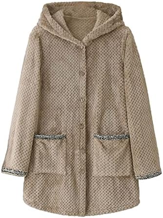 Ракав ракав цврста женска јакна трендовски елегантен со џемпер плус топла долга худи женска палто јакна плус палто со големина