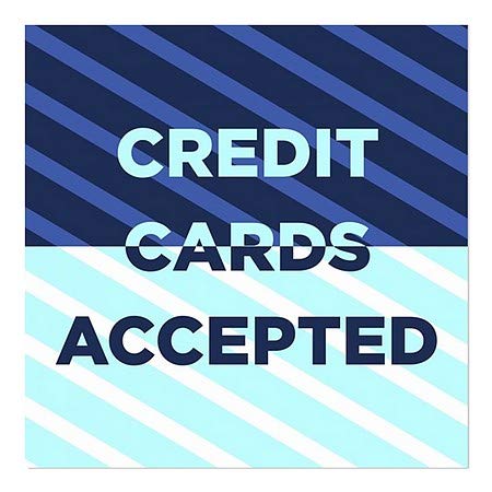 CGSignLab | „Прифатени кредитни картички прифатени -Стрип сина“ 5 x5