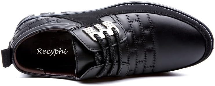 Менс Оксфорд Дерби Ортопедски кожни чевли бизнис луксузни чевли за фустани едноставни чевли за прошетки за прошетки