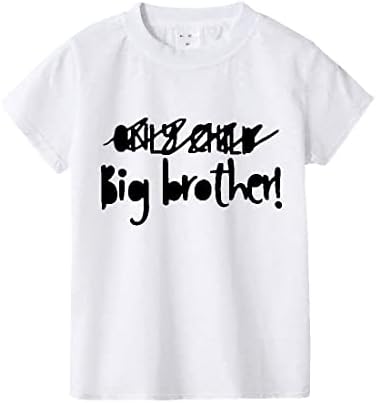 Промовирана во Објавување на Облека за Големиот Брат Тес, бебе момче Големиот брат маички врвови на малиот Новина на летна облека