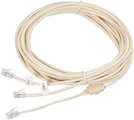Сплитер за телефонска линија ECS, фиксна жица за жица за Интернет. Дигитална линија на модем на Интернет