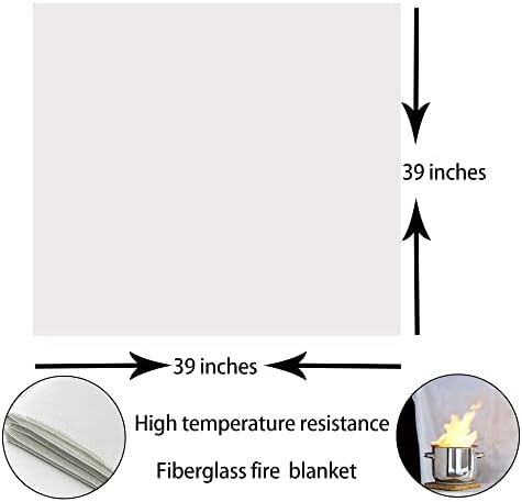Топлина изолација од фиберглас Пожарникари ќебе за пожар за пожар за кујна