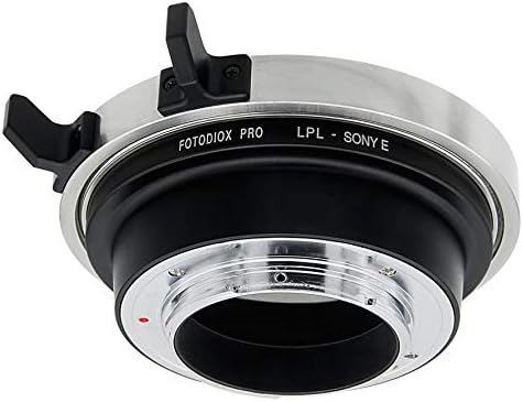 Адаптерот за монтирање на леќи Fotodiox Pro - Компатибилен со леќите за монтирање на Arri LPL до Sony Alpha E -Mount без огледало камери