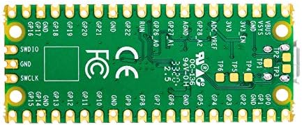 Малина Пи Пико Подигач со ниски цени на микроконтролер со високи перформанси со флексибилни дигитални интерфејси вклучува RP2040 микроконтролер