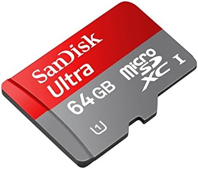 Професионална Ултра Сандиск 64gb MicroSDXC Картичка За Garmin Virb Elite HD Камера е прилагодена форматирана за снимање со голема