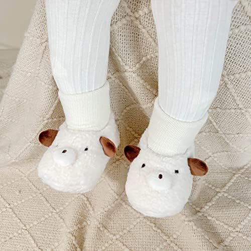 Зимски деца бебешки деца чевли момчиња и девојчиња подна чорапи чевли кадифен топло и удобно памучно памучно чорапи со ниско сечење