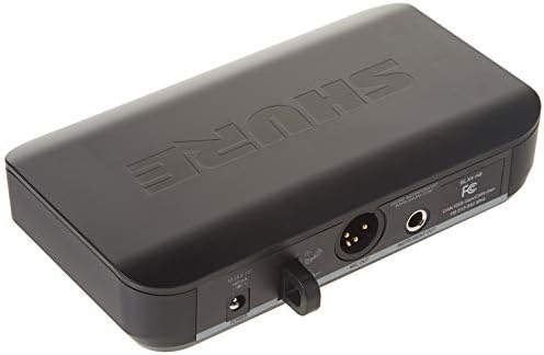 Shure BLX4 Безжичен Приемник Со Еден Канал Со Фреквенција QuickScan, ИНДИКАТОР ЗА Аудио Статус LED, XLR и 1/4 Излези, за употреба