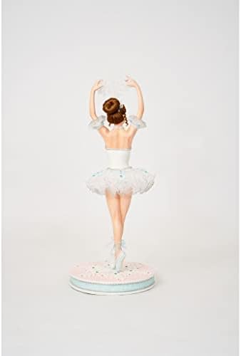 Колекцијата на Кетрин 2022 Фрост Балерина фигура во сина боја, 24 “