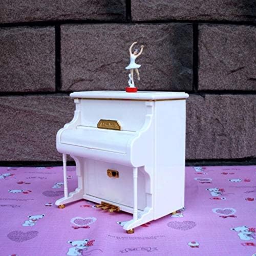 n/мода бела музичка кутија пијано музичка кутија балет девојка роденденски подарок балет музички бокс