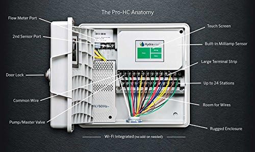 Hunter Pro-HC PHC-600 Residential Outdoor Professional Controller Wi-Fi контролер со софтвер заснован на веб-базиран на веб-6 станица