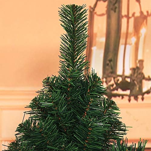 20ft Голема нелитна вештачка елка, целосно дрво 8000 совети Премиум Божиќно дрво бор со метален штанд лесно склопување за декорација на одмор-зелена