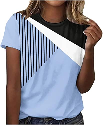 Летна есенска екипа на вратот на вратот жени кратки 3/4 ракав 2023 памук графички викторијански ленти со врвна маичка за девојчиња ZJ