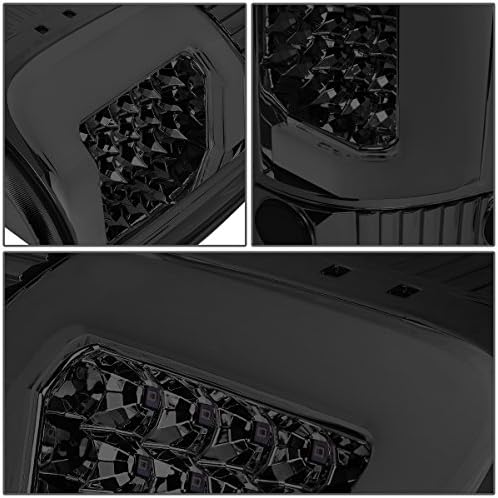 DNA MOTORING TL-F15004-LED-3D-SM-G2 LED 3d Опашка Светлина Собранието Возачот &засилувач; Патнички Страна [Компатибилен со 04-08 Ford F150