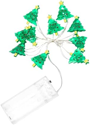 Елката жица ламба предводена батерија батерија ламба Божиќна тема декорација е погодна за затворен свадба роденденска забава за