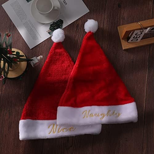 Божиќна Капа Дедо Мраз Капа Возрасни Божиќни Капи За Божиќ Нова Година Празничен Празник Партија Костим Материјали