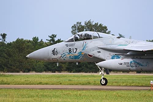 ПЛАТЗ АЦ-74 1/72 Ерн-одбрана сила F-15J Eagle 303rd Squadron 2022 Komatsu Base Air Festival Commorative Paint Machine, пластичен модел, обликувана
