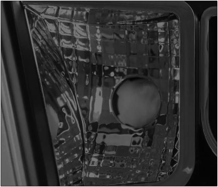 ZMAUTOPARTS ПРЕДВОДЕНИ Од Црни/Чад Проектор Фарови Фарови со 6.25 Бели LED DRL Светла За 2014-2019 Тојота Тундра