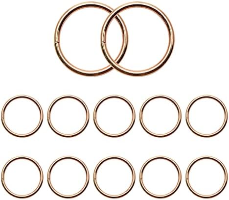 Куркиа 12 парчиња сонувач со соништа ringsвони злато повеќенаменски метални прстени тока за прстен за сонувач / хардверски