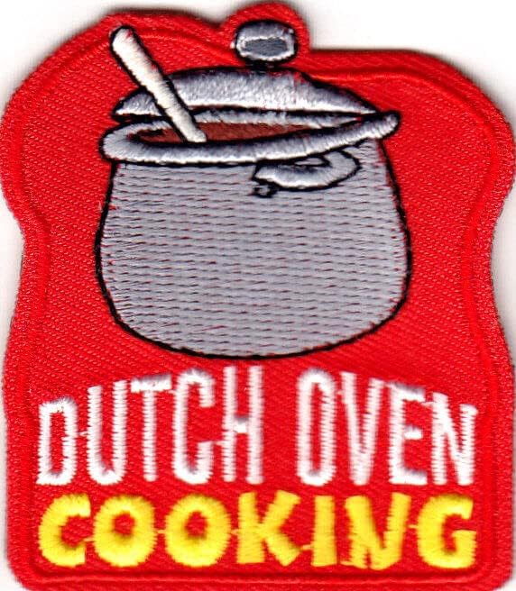 Холандска рерна за готвење на печка на готвење за кампување
