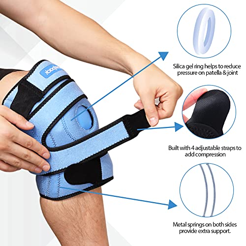 Компака за потпетици Леден пакет за олеснување на болката во стапалото и глуждот, околу целото ладно пакување на коленото за повреди на коленото,