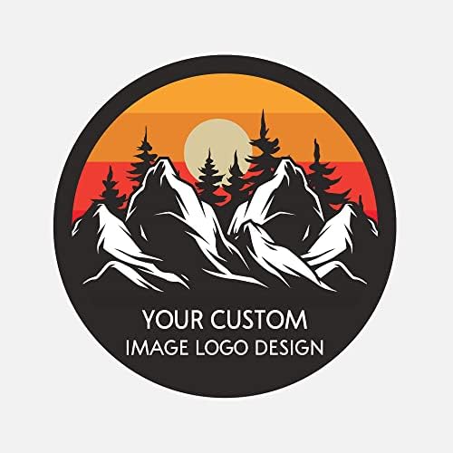 Персонализирана Налепница Налепница-Прилагодено Печатете Го Вашето Лого Слика Слика Дизајн На Текст-Персонализирајте Ја Вашата