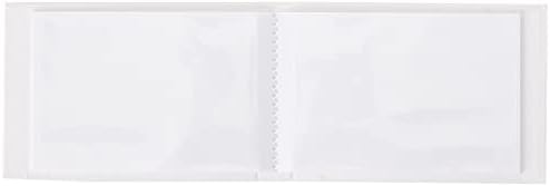 Бели памучни картички „Возраст 95“ Пинк Гербера Дизајн со мала вредност албум, бело