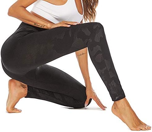 Плус панталони со големина жени гроздобер хеланки фитнес спорт јога атлетски панталони