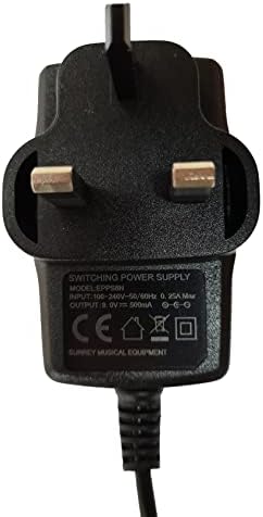 Замена на напојување за BBE Opto Stomp Effect Adapter Adapter UK 9V