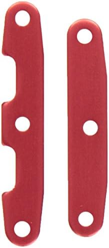 Traxxas 6823R Bulkhead Tie Bars Bars Предни и задни алуминиум црвено-анодизирана, Slash 4x4
