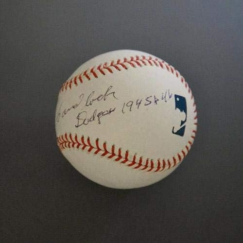 Мајк Сандлок 45-46 Додер потпишан испишан MLB Selig Baseball Auto B&E Hologram - Автограмски бејзбол