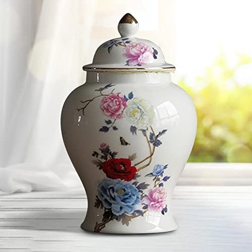 Heimp 2pieces керамички пупки вазна уметност украсување продавница за вашите богатства дома украси акцент цветни аранжмани,