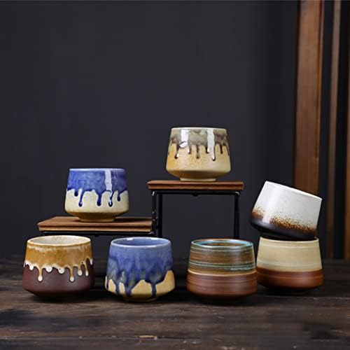 Mihtra Jianzhan Ceramic Teacup, сет на керамички чај, чајни комплети, керамички чаши, чаша за кафе ， чаша чај, керамички колекции на кумари од