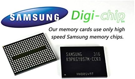 ДИГИ-ЧИП СО ГОЛЕМА Брзина 64gb Класа 10 UHS-1 Микро - Sd Мемориска Картичка - Направена Со Samsung Мемориски Чипови-Компатибилен Со Мобилни