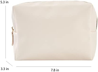 Виманли Голема Торба За Шминка Торбичка Со Патент Кожна Торба За Шминка За Чанта Козметички Организатор За Патувања За Жени