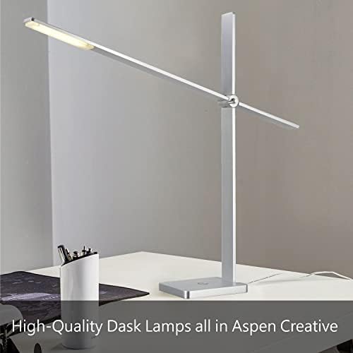 Aspen Creative 40265-09-2, 20 h табела ламба црна w/линија керамика тело, големина: 10 l x 10 w x 20 h, e26 приклучок, сет од 2