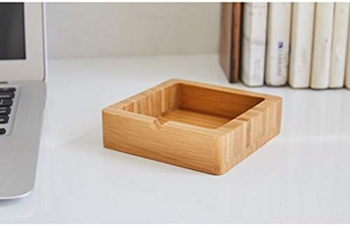 Шип креативна личност мода едноставна дрвена кутија за складирање на домаќинства од пепелници