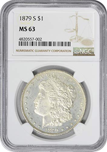 1879 С Морган Долар МС63 НГЦ