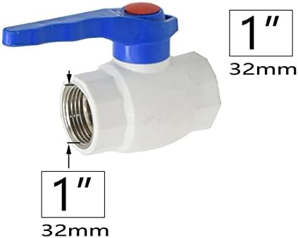 1/2 3/4 1 инчен женски конец на топката на цевките за вода 20/25/32mm PPR конектор на чешма топла топла цевка за поправка на вода за вода