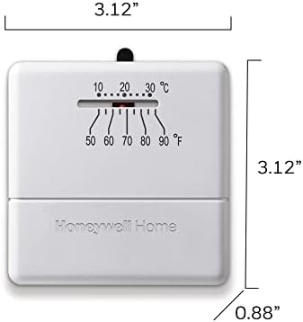 Honeywell Home CT30A1005 Стандардна мануелна економија Термостат - Само топлина