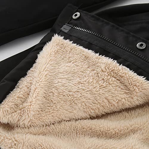 Топло трендовски палто тенок моден кардиган нејасен руно -облека за надворешна облека со џебни женски зимски јакна јакна од качулка