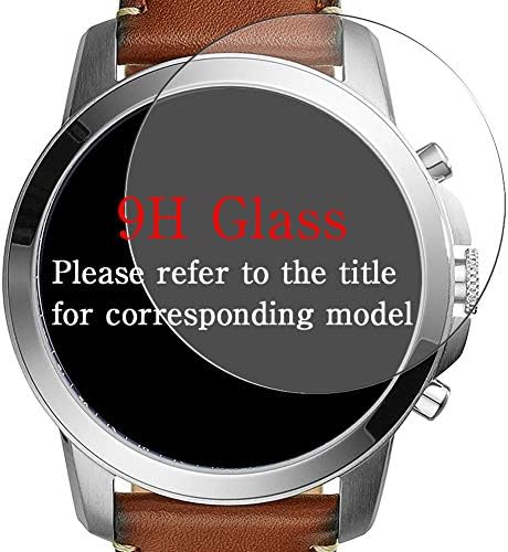 [3 пакет] Puccy Temented Glass Ection заштитник компатибилен со IWC International Watch Company IW371903 Филмски заштитници против гребење