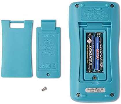 WDBBY Digital Multimeter 2000 брои автоматски опсег AC/DC AMMETER напон на напон на напон, мини џеб мерач на џеб