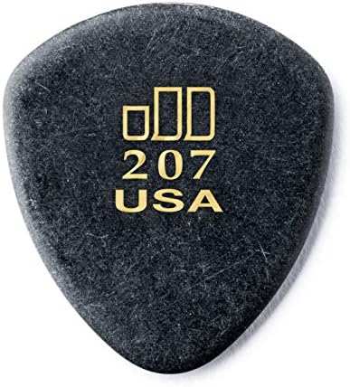 Dunlop JD Jazztones ™, црна, голем врв на кругот, 6/Player's Pack