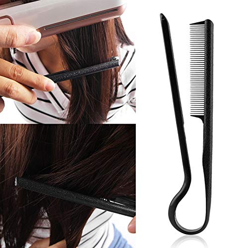 N/A Fashion Hair Combs v Type Hair Streaterer чешел DIY салон фризури за стилизирање на стилизирање анти-статични чешли четка чешел